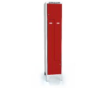 Cloakroom locker Z-shaped doors ALDOP with feet 1920 x 400 x 500